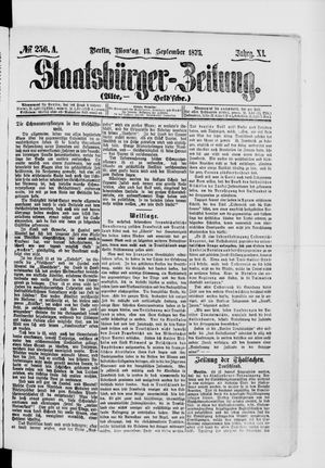 Staatsbürger-Zeitung vom 13.09.1875