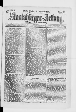 Staatsbürger-Zeitung vom 17.09.1875