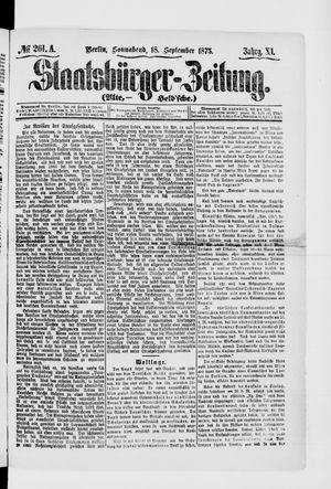 Staatsbürger-Zeitung vom 18.09.1875
