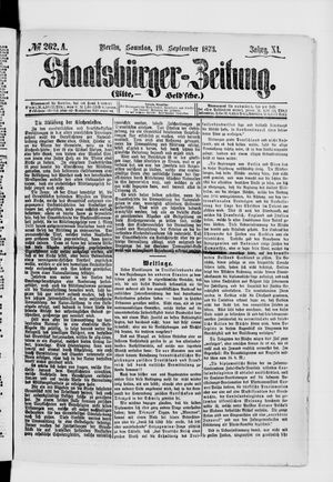 Staatsbürger-Zeitung on Sep 19, 1875