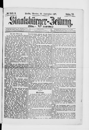 Staatsbürger-Zeitung on Sep 20, 1875