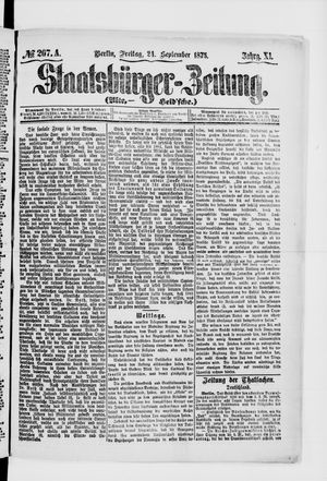 Staatsbürger-Zeitung vom 24.09.1875