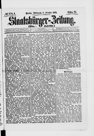Staatsbürger-Zeitung on Oct 6, 1875