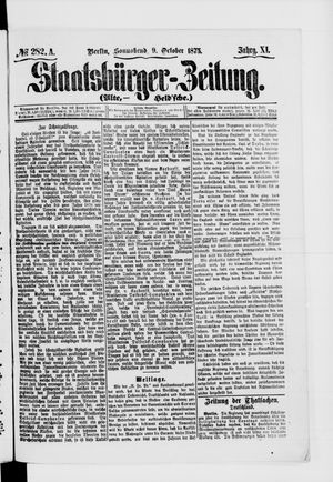 Staatsbürger-Zeitung vom 09.10.1875