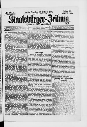 Staatsbürger-Zeitung on Oct 12, 1875