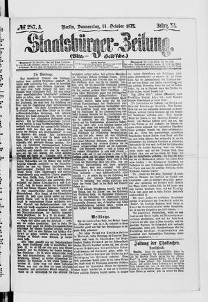 Staatsbürger-Zeitung on Oct 14, 1875