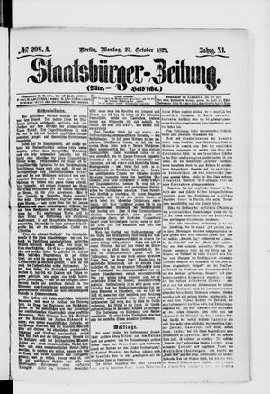 Staatsbürger-Zeitung on Oct 25, 1875