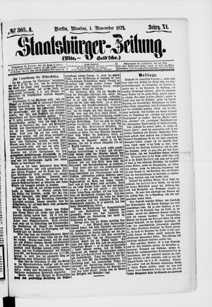 Staatsbürger-Zeitung vom 01.11.1875