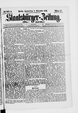 Staatsbürger-Zeitung vom 04.11.1875