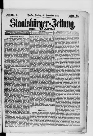 Staatsbürger-Zeitung vom 10.12.1875
