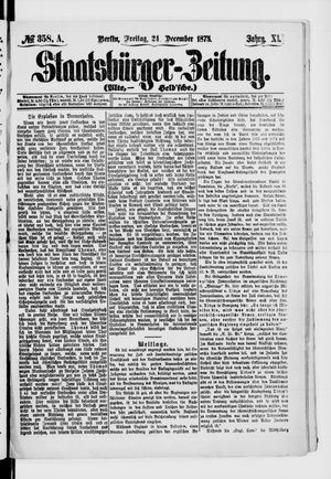 Staatsbürger-Zeitung vom 24.12.1875