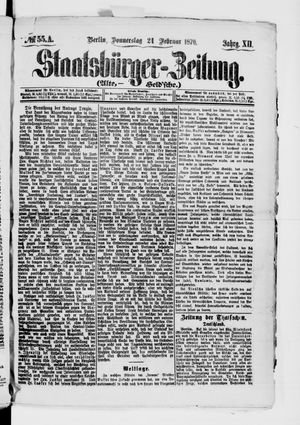 Staatsbürger-Zeitung vom 24.02.1876