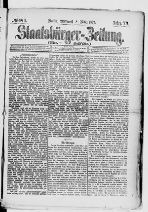 Staatsbürger-Zeitung on Mar 8, 1876