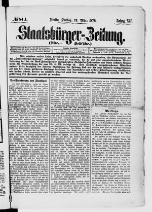 Staatsbürger-Zeitung vom 24.03.1876