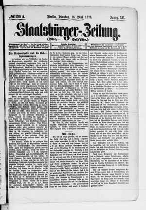 Staatsbürger-Zeitung vom 16.05.1876