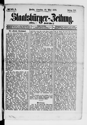 Staatsbürger-Zeitung vom 28.05.1876