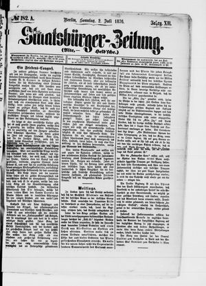 Staatsbürger-Zeitung vom 02.07.1876
