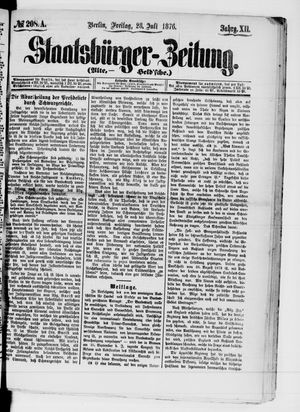 Staatsbürger-Zeitung vom 28.07.1876
