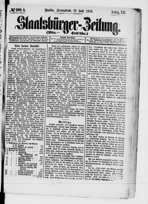 Staatsbürger-Zeitung on Jul 29, 1876