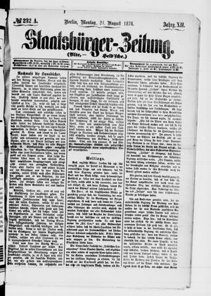 Staatsbürger-Zeitung vom 21.08.1876
