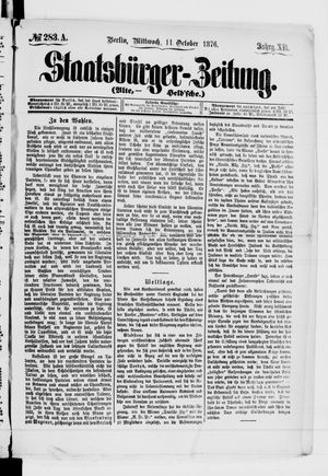 Staatsbürger-Zeitung vom 11.10.1876