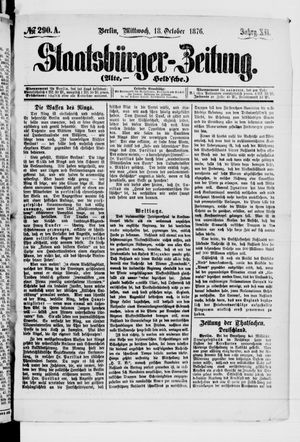 Staatsbürger-Zeitung vom 18.10.1876