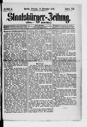 Staatsbürger-Zeitung vom 19.12.1876