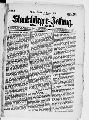Staatsbürger-Zeitung vom 05.01.1877