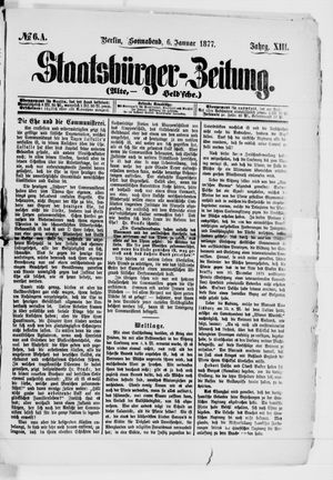 Staatsbürger-Zeitung on Jan 6, 1877
