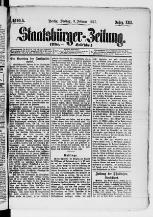 Staatsbürger-Zeitung vom 09.02.1877