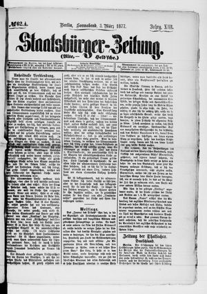 Staatsbürger-Zeitung vom 03.03.1877