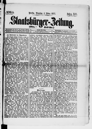 Staatsbürger-Zeitung on Mar 6, 1877