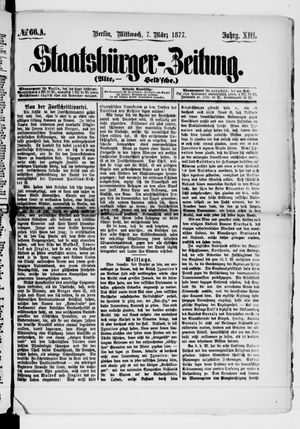 Staatsbürger-Zeitung vom 07.03.1877