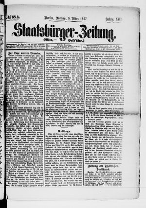Staatsbürger-Zeitung on Mar 9, 1877