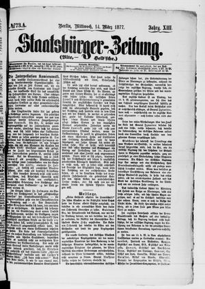 Staatsbürger-Zeitung vom 14.03.1877