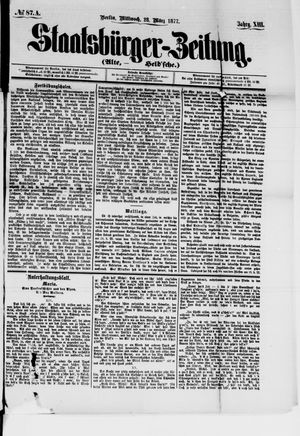 Staatsbürger-Zeitung on Mar 28, 1877
