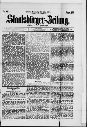 Staatsbürger-Zeitung vom 29.03.1877