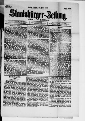 Staatsbürger-Zeitung on Mar 30, 1877