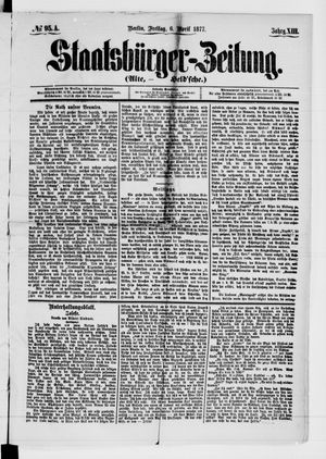 Staatsbürger-Zeitung vom 06.04.1877
