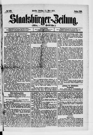 Staatsbürger-Zeitung on May 11, 1877