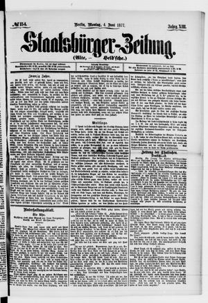 Staatsbürger-Zeitung on Jun 4, 1877