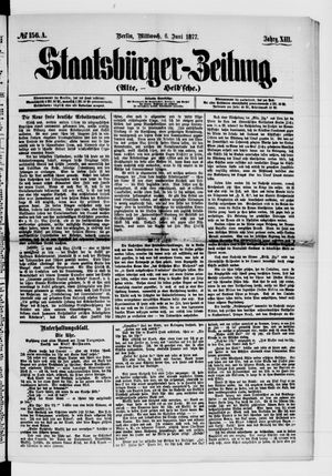 Staatsbürger-Zeitung vom 06.06.1877