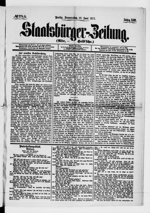 Staatsbürger-Zeitung vom 28.06.1877