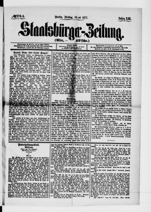 Staatsbürger-Zeitung vom 29.06.1877