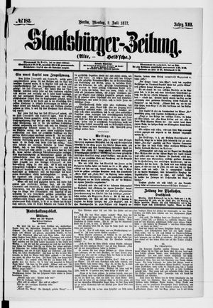Staatsbürger-Zeitung on Jul 2, 1877