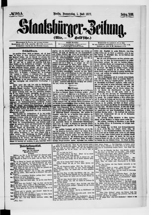 Staatsbürger-Zeitung vom 05.07.1877