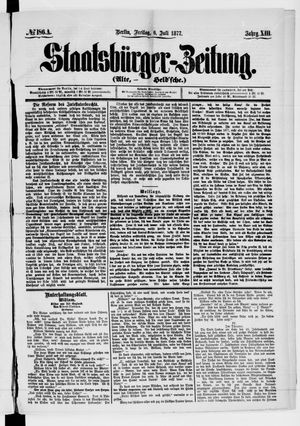 Staatsbürger-Zeitung on Jul 6, 1877