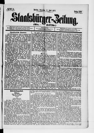 Staatsbürger-Zeitung vom 17.07.1877