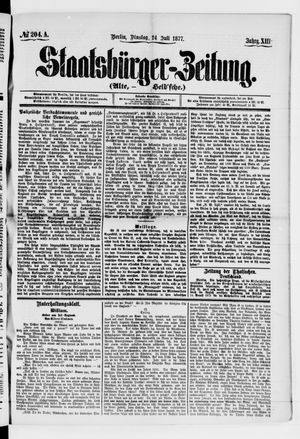 Staatsbürger-Zeitung vom 24.07.1877