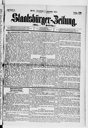 Staatsbürger-Zeitung vom 08.09.1877